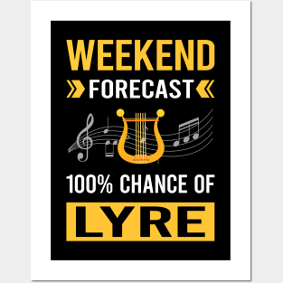 Weekend Forecast Lyre Posters and Art